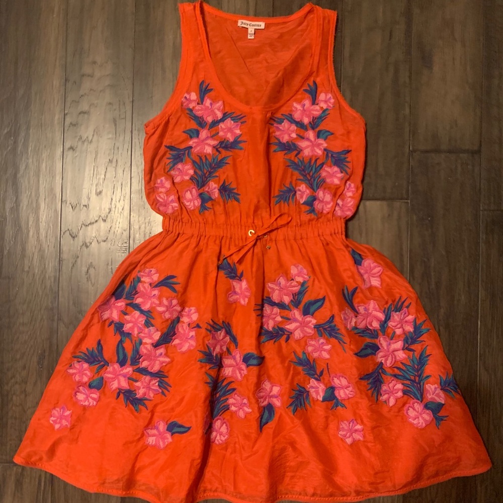 Juicy Couture Embroidered Dress
